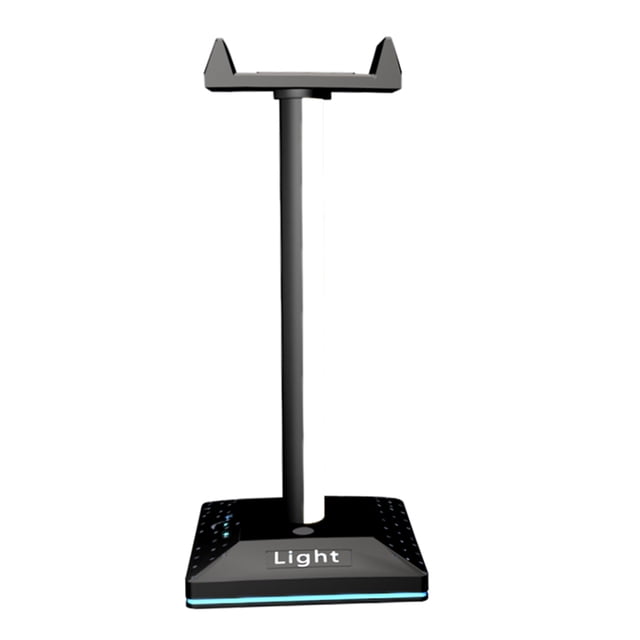 Lámpara de pie para auriculares Irfora Lámpara con soporte para auriculares RGB, interruptor con Sensor táctil, iluminación colorida, lámpara de ambiente de escritorio para juegos Irfora Lámpara de pie para auriculares