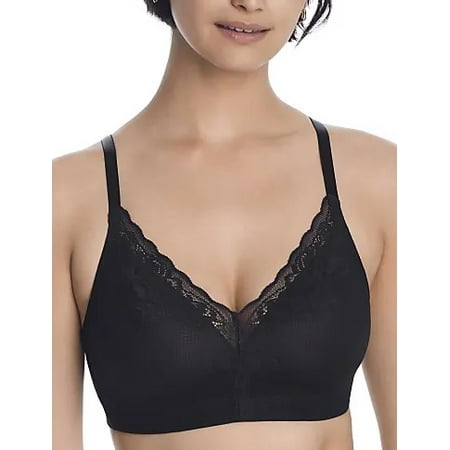 

NATORI Black Avail V-neckline Wire-Free Bra US 36C-DD UK 36C-DD NWOT