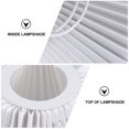 thumbnail image 3 of Monyance Light Shell Cover White Mushroom Pleated Lamp Shade for Bedside/Desktop/Chandelier/Pendant Light(6.3X5.12X6.3Inches), 3 of 10