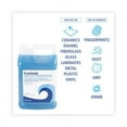 thumbnail image 3 of Industrial Strength Glass Cleaner With Ammonia, 1 Gal Bottle | Bundle of 5, 3 of 5