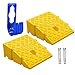 thumbnail image 3 of 2Pack Curb Ramp with one Large Hose Hook, Portable Lightweight Heavy Duty Plastic Driveway Curb Ramps for Low Cars,Motorcycle Ramp,Curb Ramps (4.33 inch High), 3 of 4