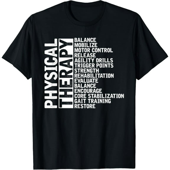 PT Physical Therapist Exercise Physical Therapy T-Shirt