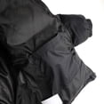 thumbnail image 5 of HILEELANG Girls Cropped Puffer Jacket, Hooded Short Winter Coat for Kids and Teens, Black, 9-10Y, 5 of 8
