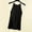 Black, variant on Slim Cami Shirts Solid Color Side Slit Round Neck Sleeveless Tank Top Basic Undershirt For Spring Fashion