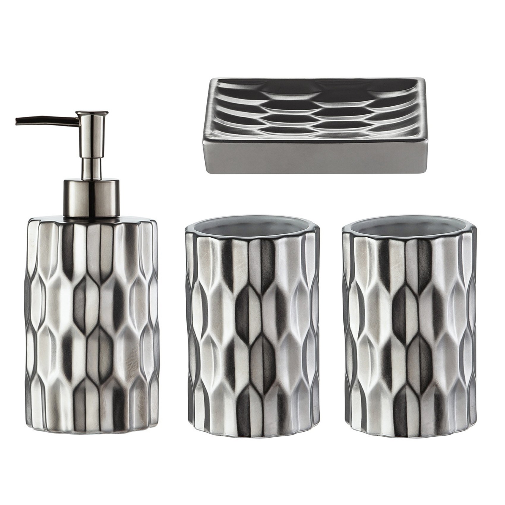 Bathroom Accessory Set Ceramics Bathroom Set Accessories Complete Set Includes Soap Dish Lotion