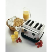 16 4 Slot Stainless Steel Commercial Toaster WCT708