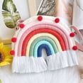 thumbnail image 5 of Bolso de hombro arcoíris para niñas, una correa suave ajustable te permite usarlo como bolso de hombro o bandolera., 5 of 5