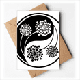 thumbnail image 1 of Culture Yin-yang Flower Design Greeting Cards You are Invited Invitations, 1 of 3