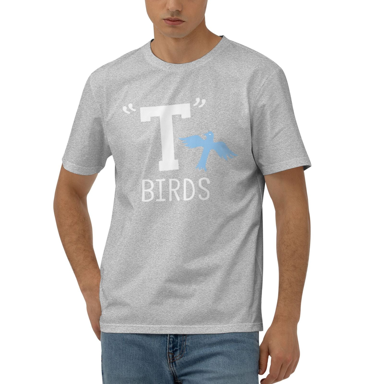 Men'S T Birds Shirts For Men, Tbird Gang Logo Retro 50s 60s Cosplay ...
