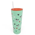 thumbnail image 2 of Zak Designs 25 oz Disney Straw Tumbler Stainless Steel Vacuum Insulated for Travel Drinks Hot Cold Mickey Mouse, 2 of 8