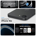 thumbnail image 2 of Funda Spigen Rugged Armor MagFit para iPhone 16e, color negro mate, 2 of 8