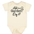 thumbnail image 3 of Inktastic Life's a Garden, Dig It Boys or Girls Baby Bodysuit, 3 of 5