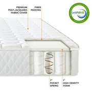 Best Price Mattress 8 Tight Top Pocket Spring Mattress, Queen