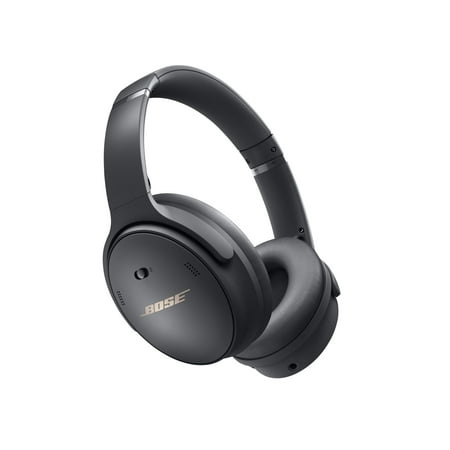 Bose - QuietComfort 45 Wireless Noise Cancelling Over-the-Ear Headphones - Eclipse Grey