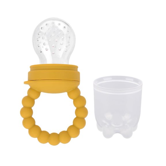 Chupete alimentador de frutas Btspepejoy de silicona para bebé