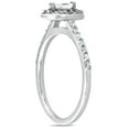 thumbnail image 3 of Pompeii 1/2ct Halo Marquise Diamond Engagement 14K White Gold Ring Lab Grown (FG,VS2/SI1), 3 of 4