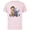 Soft Pink, variant on Disney 100 Anniversary Lilo & Stitch D100 Quote ‘Ohana - Short Sleeve Cotton T-Shirt for Adults - Customized-White