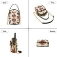 thumbnail image 3 of FORMRS Crossbody Bag for Women Quilted Travel Shoulder Cell Phone Purse with Chain Strap Handbag, Cute Chocolate Cakes, 3 of 7
