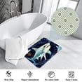 thumbnail image 3 of Shark Area Rugs: Polyester Non-Slip Kitchen Mat Office Rug - Machine Washable, 3 of 6