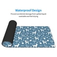 thumbnail image 4 of Pofeuu Poodle Dog Print Desk Mat for Keyboard and Mouse，Computer Desk Matt for Desktop，Large Mouse Pad for Desk，Desk Pads on Top of Desks 12x31.5in, 4 of 8