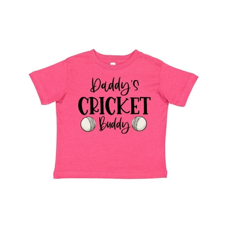 

Inktastic Daddy s Cricket Buddy Boys or Girls Toddler T-Shirt
