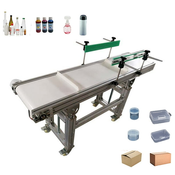 INTBUYING 59X11.8inch PVC Belt Conveyor Industrial Transport Belt