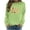 RYE-Green, variant on Brqkzdu Women Thanksgiving Sweatshirts Crewneck Maple Leaf Graphic Sweatshirt Long Sleeve Loose Casual Oversized Sweatshirt