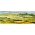 thumbnail image 3 of Krahmer, Frank 24x11 Black Modern Framed Museum Art Print Titled - Tuscany landscape, Val dOrcia, Italy, 3 of 5
