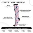 thumbnail image 2 of Sikiie Cartoon Poodle Dog 1 Pairs Compression Socks for Men and Women 15-20 mmHg Running Support Socks, 2 of 7