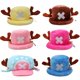 thumbnail image 4 of Anime Kawaii One Piece Tony Tony Chopper Cosplay Plush Toys Hats Cute Cotton Warm Stuffed Fashion Accessories Peluche Dolls Caps, 4 of 5