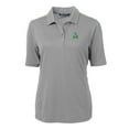 thumbnail image 2 of Women's Cutter & Buck Gray Marshall Thundering Herd Team Virtue Eco Pique Recycled Polo, 2 of 3