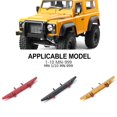 thumbnail image 4 of maskred RCGOFOLLOW 1/10 Aluminum Alloy Durable Rear Bumper RC Upgrade Part Rc Rear Bumper For MN MN- RC Car Part RC Car Accessories Silver, 4 of 6
