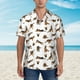 thumbnail image 2 of Balery German Shepherd Dog Camisas hawaianas de manga corta para hombre, camisas playeras de corte holgado, camisas de vacaciones con botones,Medium, 2 of 7