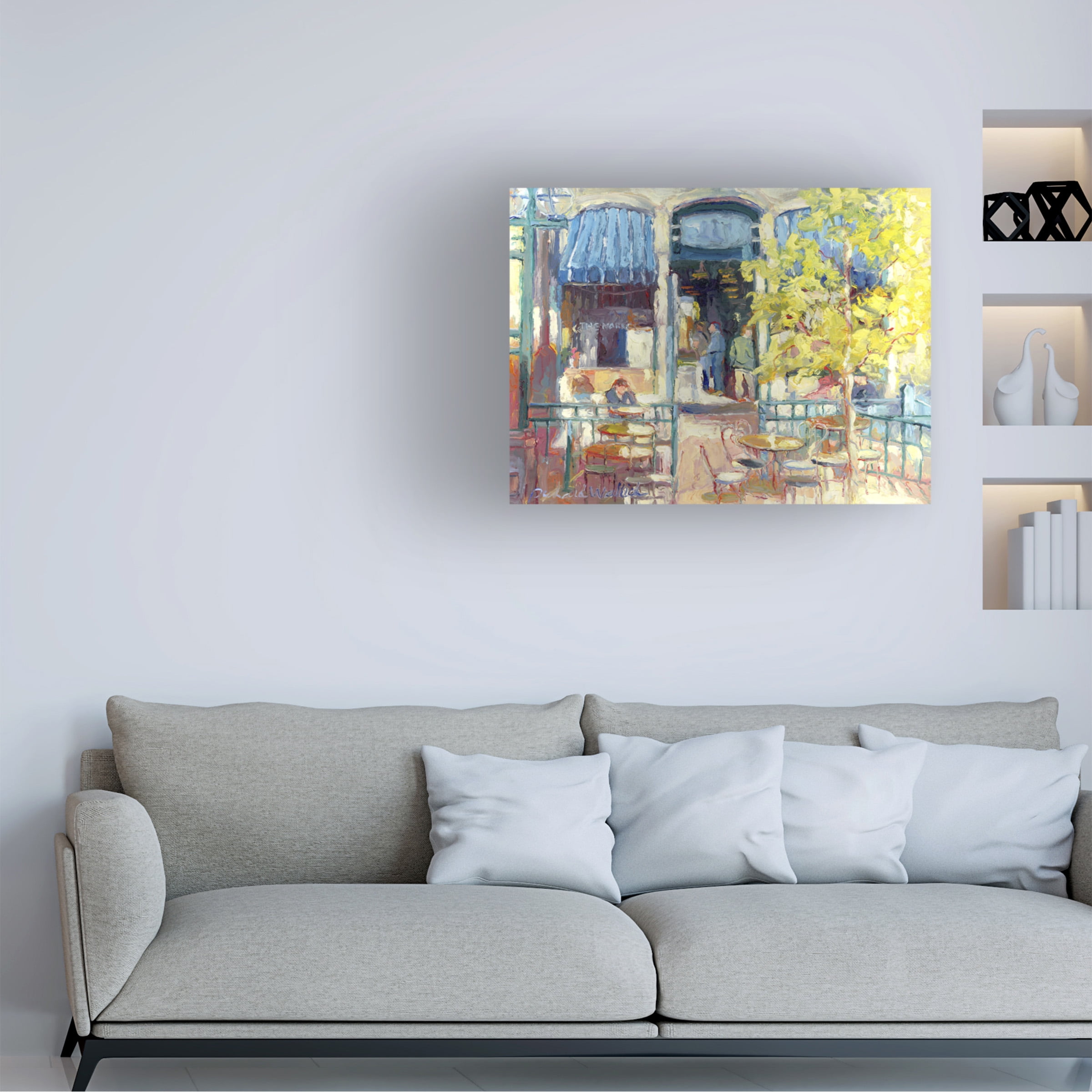 Richard Wallich 'Denver' Canvas Art