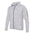 thumbnail image 1 of Burnside B18886105 Womens Sweater Knit Jacket, Heather Grey - Large, 1 of 1