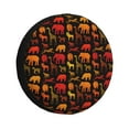 thumbnail image 1 of JUNZAN Animal pour Housse de Pneu Protecteur de Roue pour Camion SUV Remorque Camping Rv Housses de Pneu-16 Pouces, 1 of 6