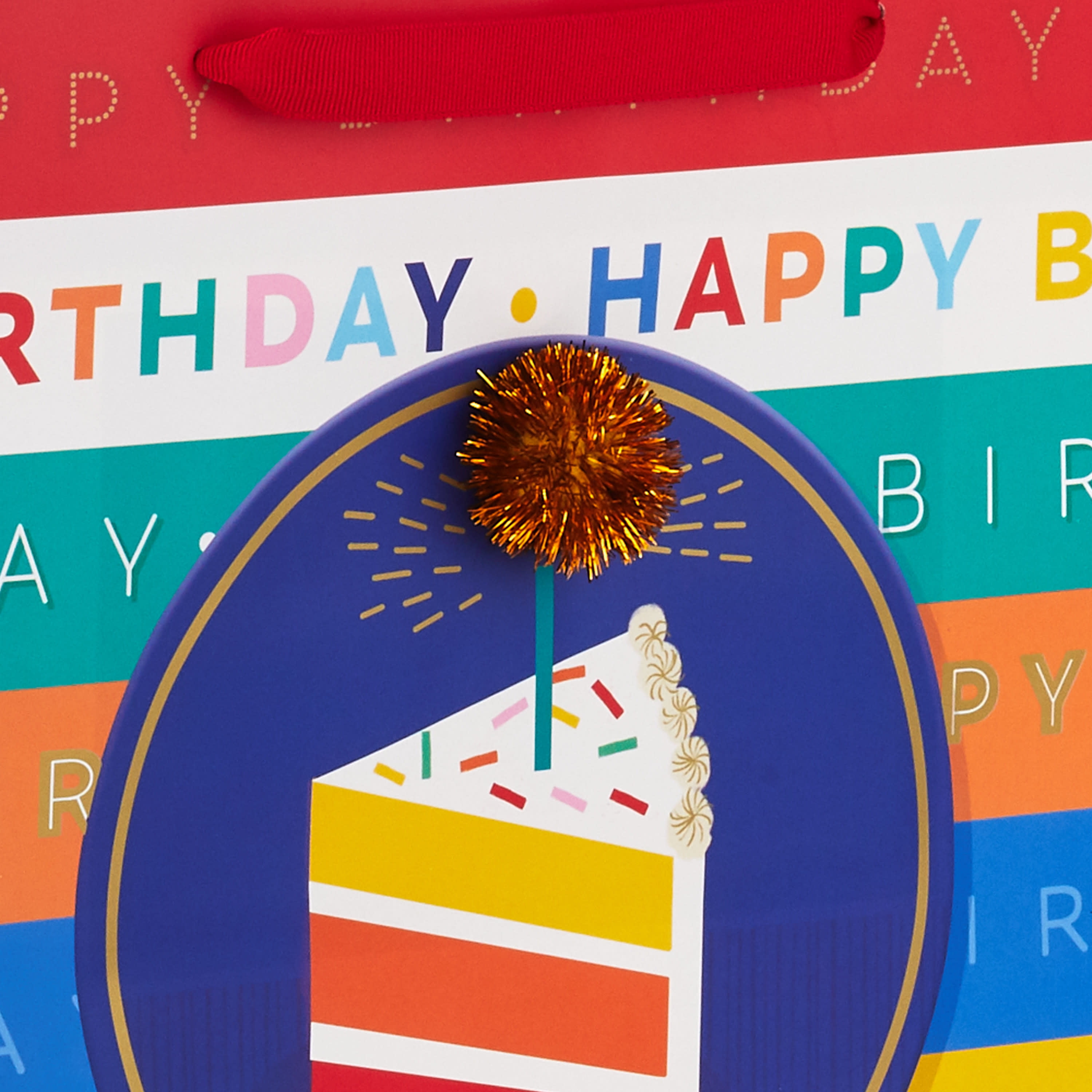 Hallmark Happy Birthday Gift Bags, Multicolor, 14 inch, 1 count