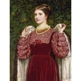 thumbnail image 2 of Perugini, Charles Edward 15x18 White Modern Wood Framed Museum Art Print Titled - Dressing Up, 2 of 4