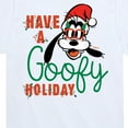 thumbnail image 3 of Disney - Have A Goofy Holiday - Toddler & Youth Short Sleeve Graphic T-Shirt, 3 of 5