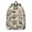 Skull and Bird, variant on Skull and Flower Gothic Pattern Backpack for School, Cute School Bag with Adjustable Shoulder Straps and Padded Back, 15.7"x11.8"x5.5"
