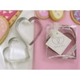 thumbnail image 2 of Efavormart 2 Pcs Heart Shaped Stainless Steel Cookie Cutter Wedding Favor Set with Clear Gift Box, 2 of 8
