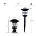 thumbnail image 3 of Langgg Solar Pillar Lights Waterproof Fence Light Solar Outdoor Column Lamp warm light, 3 of 6
