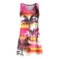 thumbnail image 4 of MKLEKYY Trajes De Baño Mujer Short Womens Summer Dresses 2024 Loose V Neck Sleeveless Swimsuit Coverup With Pockets Floral/Plain/Eyelet, 4 of 4