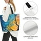 thumbnail image 3 of Balery Abstract Night Sky Tree Bolsa Tote Estilo Estético con Cremalleras, Bolsa de Hombro, Bolsa de Compras Grande y Plegable, 3 of 8