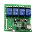 thumbnail image 1 of Riwcyla eWeLink Smart Remote Control Wireless Switch Universal Module 4ch DC 5V Wifi Switch Timer Phone APP Remote Control Support Home Voice Control for Smart Home, 1 of 6
