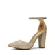 thumbnail image 1 of Zapatos de Tacón Cuadrado con Brillo Dorado Coco para Mujer de DREAM PAIRS, 1 of 8