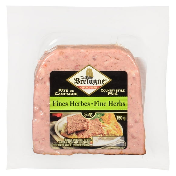 Belle Bretagne Fine Herbs Glazed Country Style Pate, Fine Herbs Glazed Country Style Pate150 g