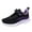 Black, variant on Athletic Slip-On Sneakers Comfortable Bungee Running Shoes for Boys and Girls(Black,9.5-10 Years)