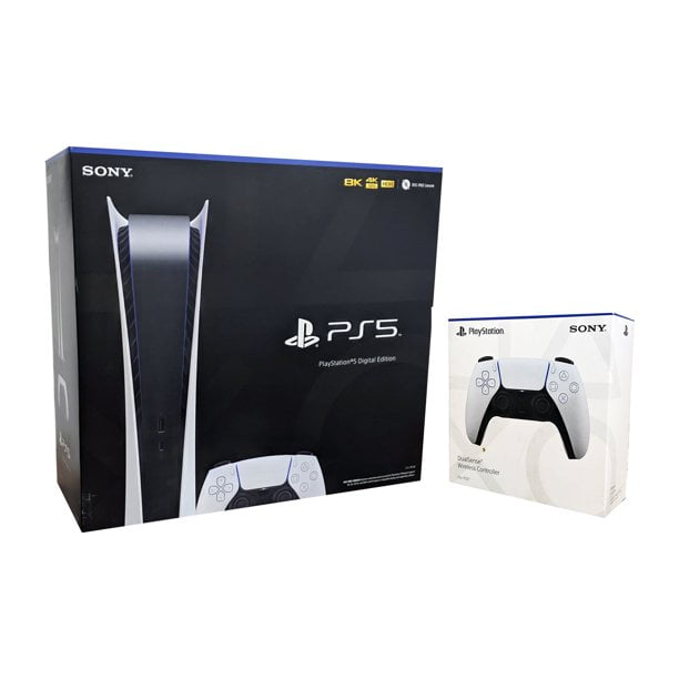 Ps5 digital edition with extra controller Clearance