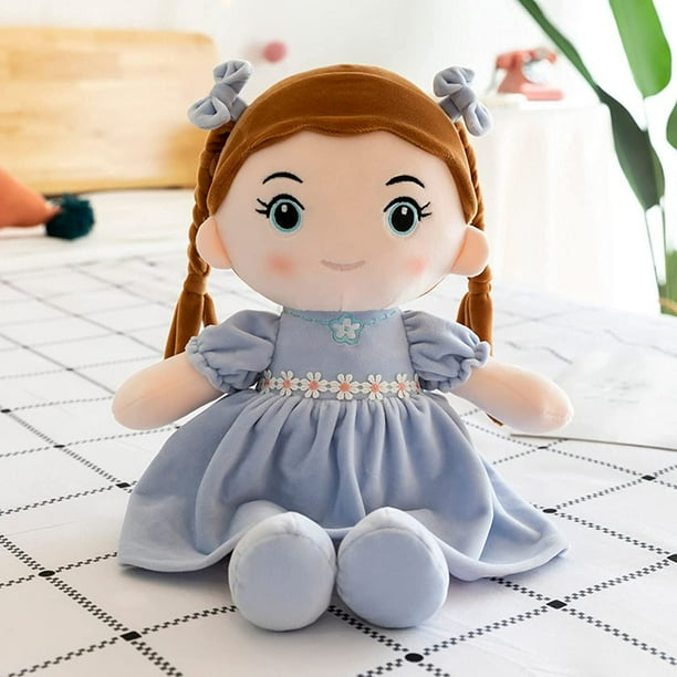 Cute Princess Plush Toy Doll for Kids Adults Girl Princess Stuffed Plush Toy Cute Plushies Ragdoll for Play House Role Playing Kawaii Soft Toy Home